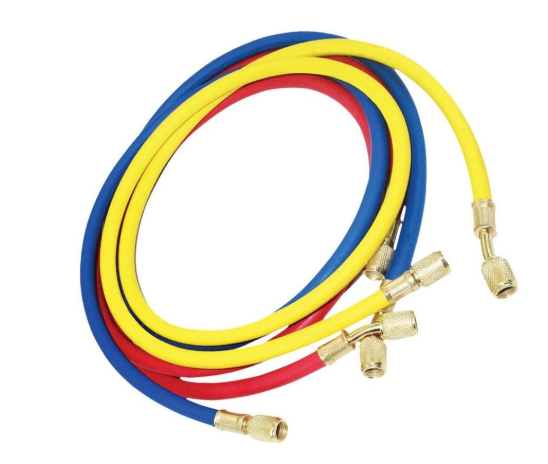 CONJUNTO MANGUEIRA PARA MANIFOLD 90CM SURYHA  R410 - 1/4" E 5/16"- SAE